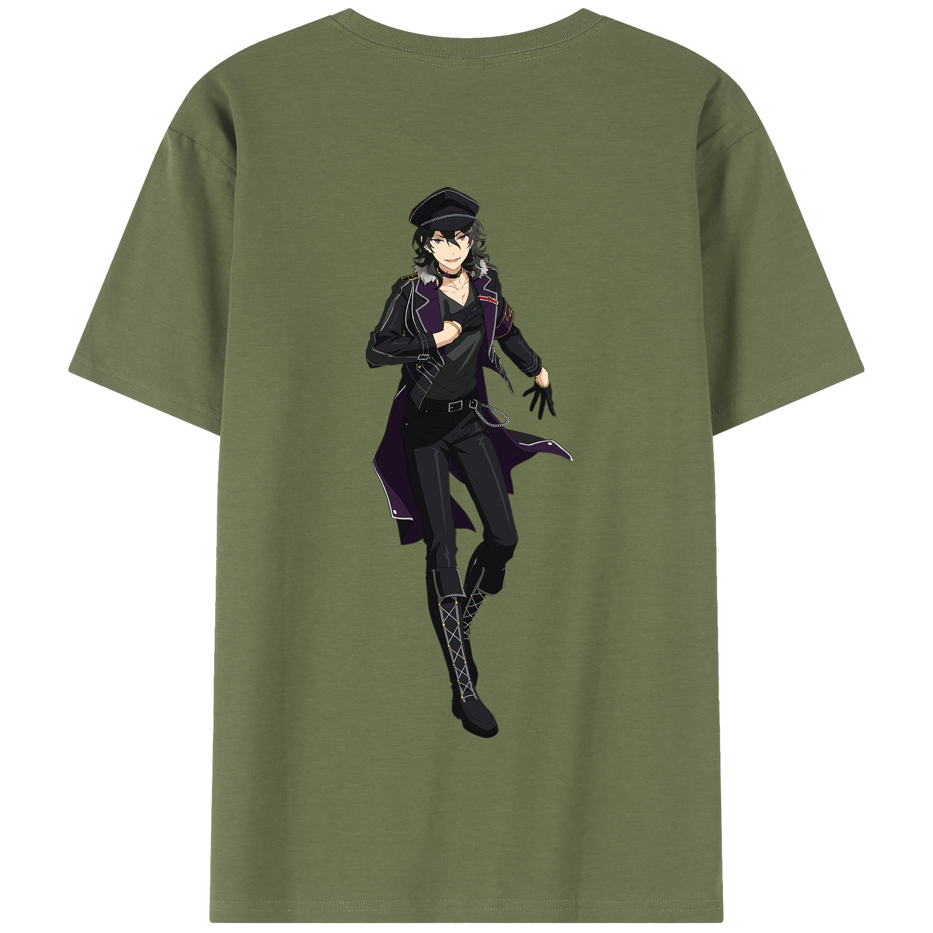 （画像用） あんさんぶるスターズ! Ensemble Stars 綿100％半袖Tシャツ（背面プリント）
